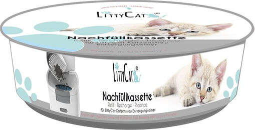 Produktbild von LittyCat Nachfüllkassette mit bunten und weißen Folien