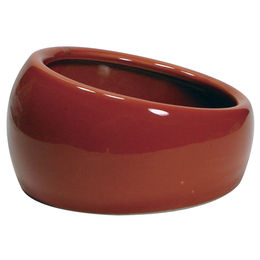 Living World Ergonomischer Keramiknapf für Nager in Terracotta Größe L - 240 ml – Bild 1 von 8
