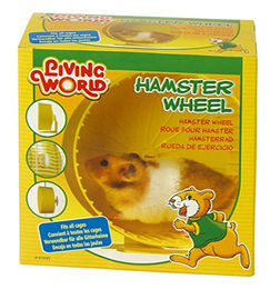 Produktbild von Living World Hamsterrad aus Kunststoff Gelb
