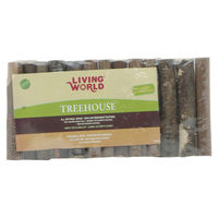 Produktbild von Living World TreeHouse Log Häuschen aus Holz in Braun Größe S