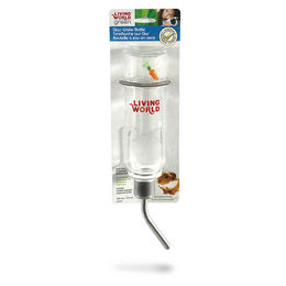 Produktbild von Living World Trinkflasche aus Glas in Grün Transparent 355 ml