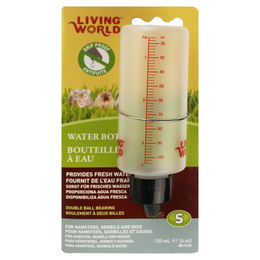 Produktbild von Living World Trinkflasche für Kleintiere aus Kunststoff Transparent 120 ml