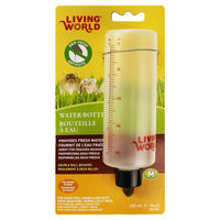Produktbild von Living World Trinkflasche für Kleintiere aus Kunststoff transparent 235 ml
