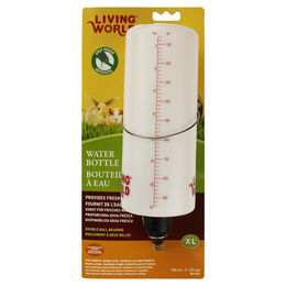 Produktbild von Living World Trinkflasche für Kleintiere aus Kunststoff Transparent 946 ml