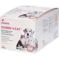 Produktbild von Livisto Diadog 'n Cat Magen-Darm Verdauungshilfe Tabletten für Hunde und Katzen