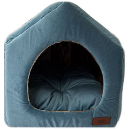 Produktbild von LokiLux Kuschelhöhle Katzenhöhle Blau Größe M aus Polyester