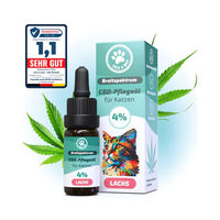Produktbild von Lolo & Max CBD Öl für Katzen mit Lachs 4% 10ml
