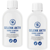Produktbild von Lolo & Max Gelenk Aktiv Tropfen für Hunde und Katzen zur Unterstützung von Gelenken und Knochen