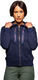 Produktbild von Lomita Hoodie Flags&Cup Sweatshirt für Kinder aus Baumwolle Blau 8 Jahre