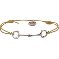 Produktbild von LONA Armband für Damen aus Edelstahl in Gold und Beige 14 cm bis 20 cm