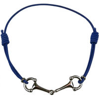 Produktbild von LONA Armband für Damen aus Edelstahl in Gold und Blau 14 cm bis 20 cm