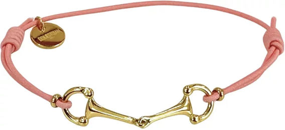 Produktbild von LONA Armband für Damen aus Edelstahl in Gold und Rosa 14 cm bis 20 cm