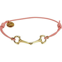 Produktbild von LONA Armband für Damen aus Edelstahl in Gold und Rosa 14 cm bis 20 cm