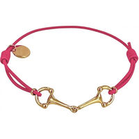 Produktbild von LONA Armband für Damen aus Edelstahl in Gold und Rosa 14 cm bis 20 cm