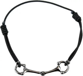 Produktbild von LONA Armband für Damen aus Edelstahl in Gold und Schwarz 14 cm bis 20 cm