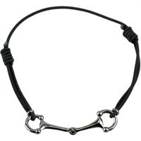 Produktbild von LONA Armband für Damen aus Edelstahl in Gold und Schwarz 14 cm bis 20 cm