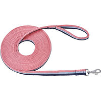 Produktbild von Longe Hundeleine Mischgewebe Soft Coral Navy Titanium
