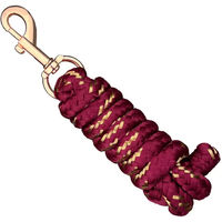 Produktbild von Longe Reiten York Lira Halfter und Stricke Set Braun Gold