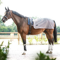 Produktbild von Longierdecke FLY Grau 125 cm
