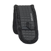 Produktbild von Longiergurt-Unterlage PLUSH Schwarz aus Plüsch