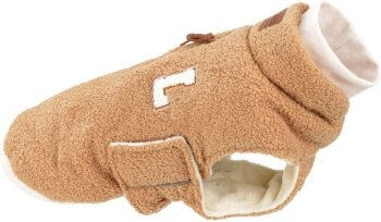 LOOKS by Wolfgang Joop Teddy-Mantel für Hunde in Braun – Bild 1 von 2
