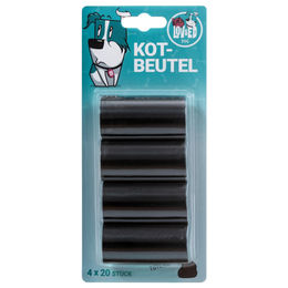Lov&Ed Hundekotbeutel Schwarz 80 Stück – Bild 1 von 1