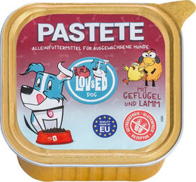 Produktbild von Lov&Ed Hundepastete Geflügel und Lamm getreidefrei 12 x 150 g