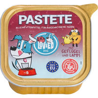 Produktbild von Lov&Ed Hundepastete Geflügel und Lamm getreidefrei 12 x 150 g