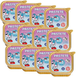 Lov&Ed Hundepastete Rind und Leber Getreidefrei und Glutenfrei Nassfutter für erwachsene Hunde 12 x 150g – Bild 1 von 4