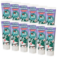 Produktbild von Lov&Ed Leberwurst Hund Belohnungssnack Schwein 12x 75g
