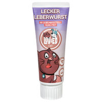 Produktbild von Lov&Ed Leckerli Leberwurst für Katzen mit Schwein 75g