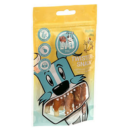 Lov&Ed Twister-Kausnack Huhn für Hunde Adult mit hohem Fleischanteil 70g – Bild 1 von 2