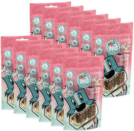 Lov&Ed Twister-Snack Rind Zahnpflege-Leckerli für Hunde Adult Monoprotein mit hohem Fleischanteil 12x 70g – Bild 1 von 2