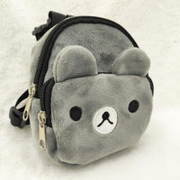 Produktbild von Love Home Garden Haustier-Rucksack aus Nylon für kleine und mittelgroße Hunde in Grau mit integriertem Snackbeutel