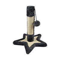 Produktbild von Love Story Kratzbaum für Kitten mit Spielzeug und Sternsockel 33 cm naturfarben