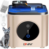 Produktbild von Lovpet Katzenbrunnen Trinkbrunnen mit Bewegungssensor und Doppel-Filtersystem 3,5L Wassertank