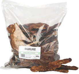 Produktbild von Loy's Naturkauartikel Rinderlunge ohne Konservierungsstoffe für alle Altersstufen 2x 1000g