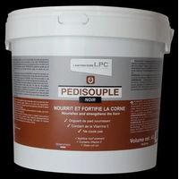 Produktbild von LPC Pedisouple Hufsalbe für Pferde Schwarz 4000g