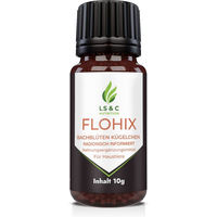Produktbild von LS&C Nutrition Flohix Kügelchen Ergänzungsfuttermittel für Hunde und Katzen für alle Altersstufen