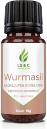 LS & C Nutrition Wurmasil Globuli zur Unterstützung der Verdauung und des Magen-Darm-Traktes für Hunde und Katzen aller Altersstufen – Bild 1 von 4