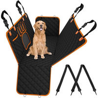 Produktbild von Luckice Autoschondecke für Hunde Schwarz Wasserfest und Kratzfest aus Polyester