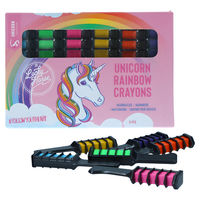 Produktbild von Lucky Horse Regenbogen-Einhorn-Kreide für die Mähnen- und Schweifpflege von Pferden in Bunt