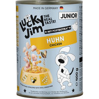 Produktbild von Lucky Jim Junior Hundefutter Huhn getreidefrei und ohne Zucker 24 x 400 g