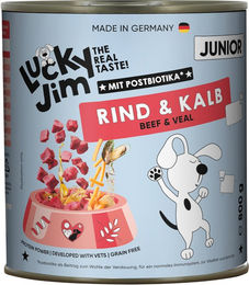 Lucky Jim Junior Hundefutter Rind & Kalb getreidefrei ohne Zucker 6 x 800 g – Bild 1 von 1