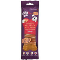 Produktbild von Lucky Jim Kauknochen Käse und Kollagen Bacon für Hunde 3 x 120g