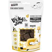 Produktbild von Lucky Jim MeatCubies Belohnungssnack Huhn getreidefrei und ohne Zucker 70 g
