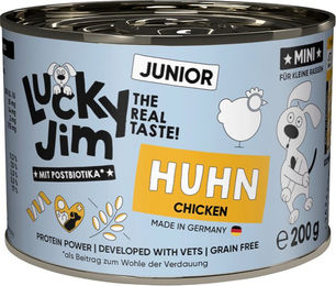 Lucky Jim MINI Junior Hundefutter Huhn getreidefrei 24 x 200 g – Bild 1 von 1