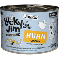 Produktbild von Lucky Jim MINI Junior Hundefutter Huhn getreidefrei 24 x 200 g