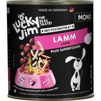 Produktbild von Lucky Jim Mono Hundefutter Lamm Adult Monoprotein Getreidefrei 24 x 800 g