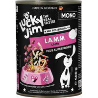 Produktbild von Lucky Jim Mono Hundefutter Lamm Monoprotein Getreidefrei Adult 6 x 400 g